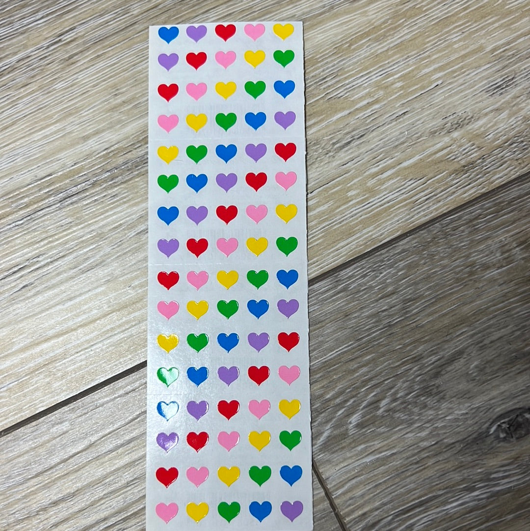 Mrs. Grossman’s Stickers Hearts Micro Valentine’s