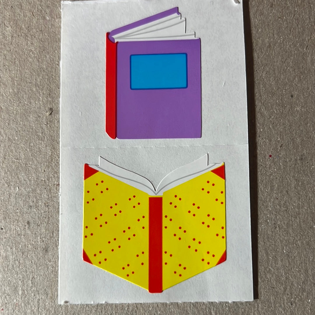 Mrs. Grossman’s Stickers School Books 1/2 Sheet