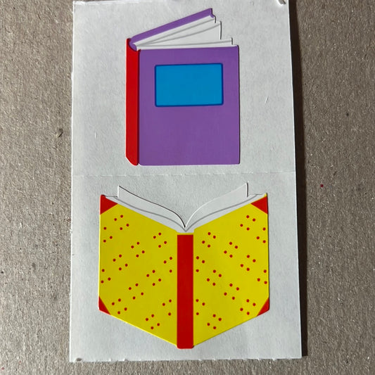 Mrs. Grossman’s Stickers School  Books 1/2 Sheet