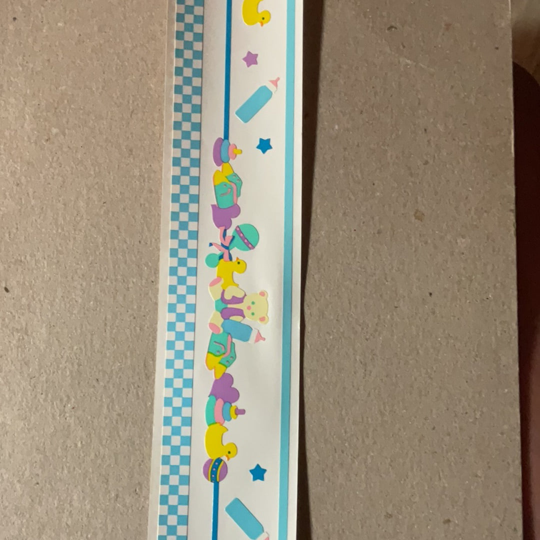 Mrs. Grossman’s Design Line Stickers Baby Boy