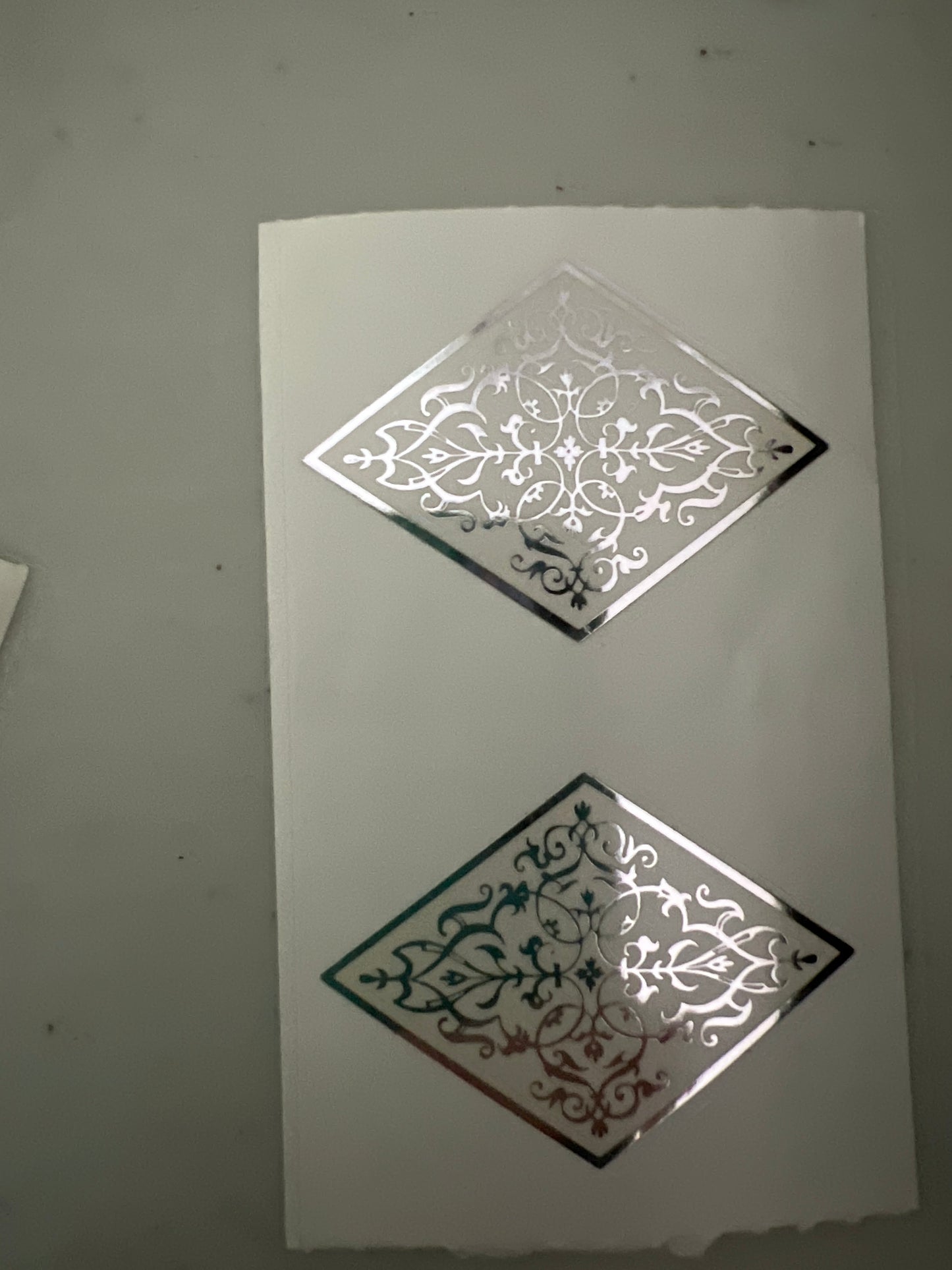 Mrs. Grossman’s Stickers Diamond Seal 1/2 Sheet New