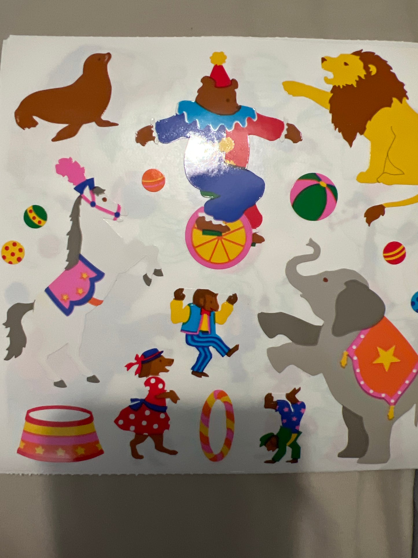 Mrs. Grossman’s Extravagant Stickers Circus New