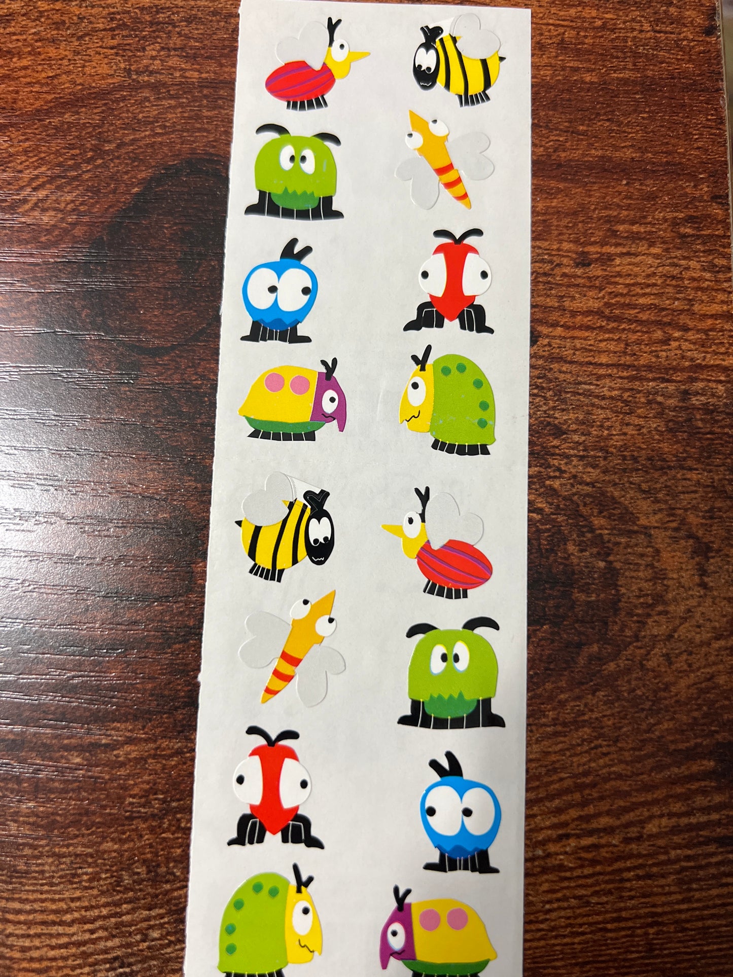 Mrs. Grossman’s Stickers Chubby Bugs New