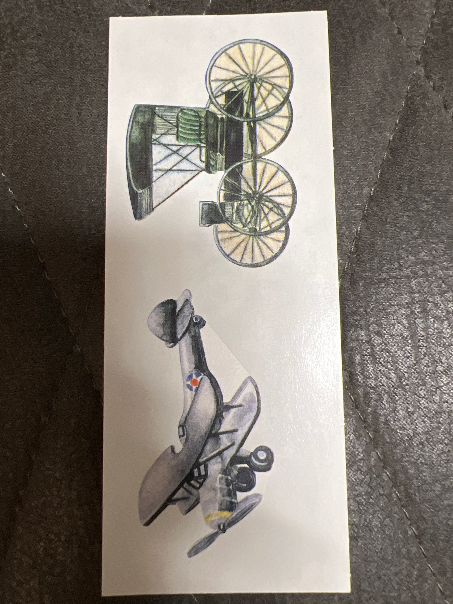 Creative Memories Stickers Heritage Car, Plane new