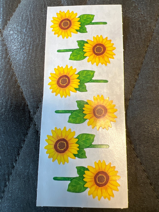 Creative Memories Stickers Sprinkle Sunflowers new