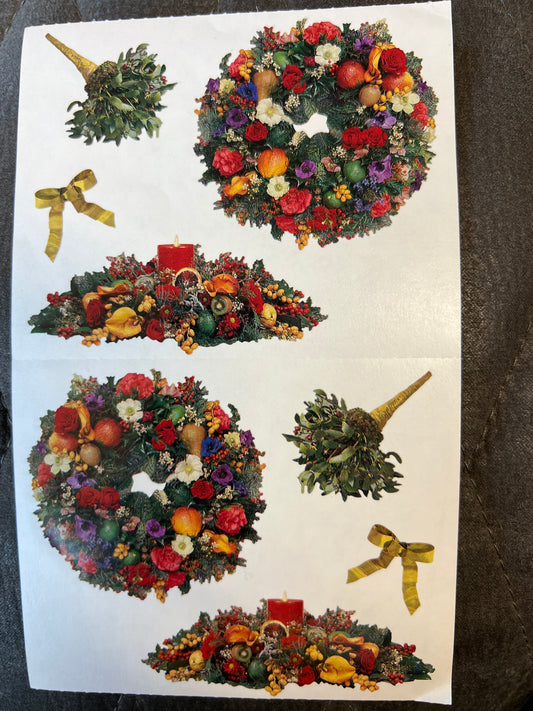 Mrs. Grossman’s Large Stickers Christmas Decorations New