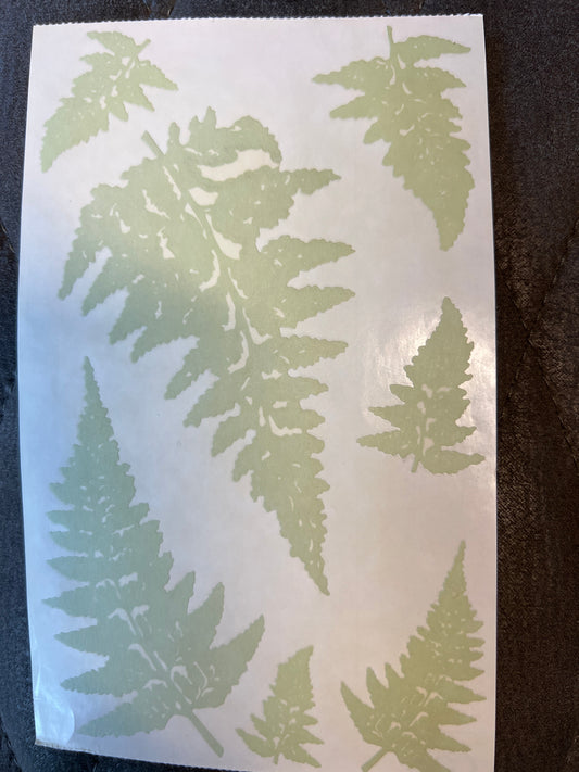 Mrs. Grossman’s Large Stickers Vellum Ferns New