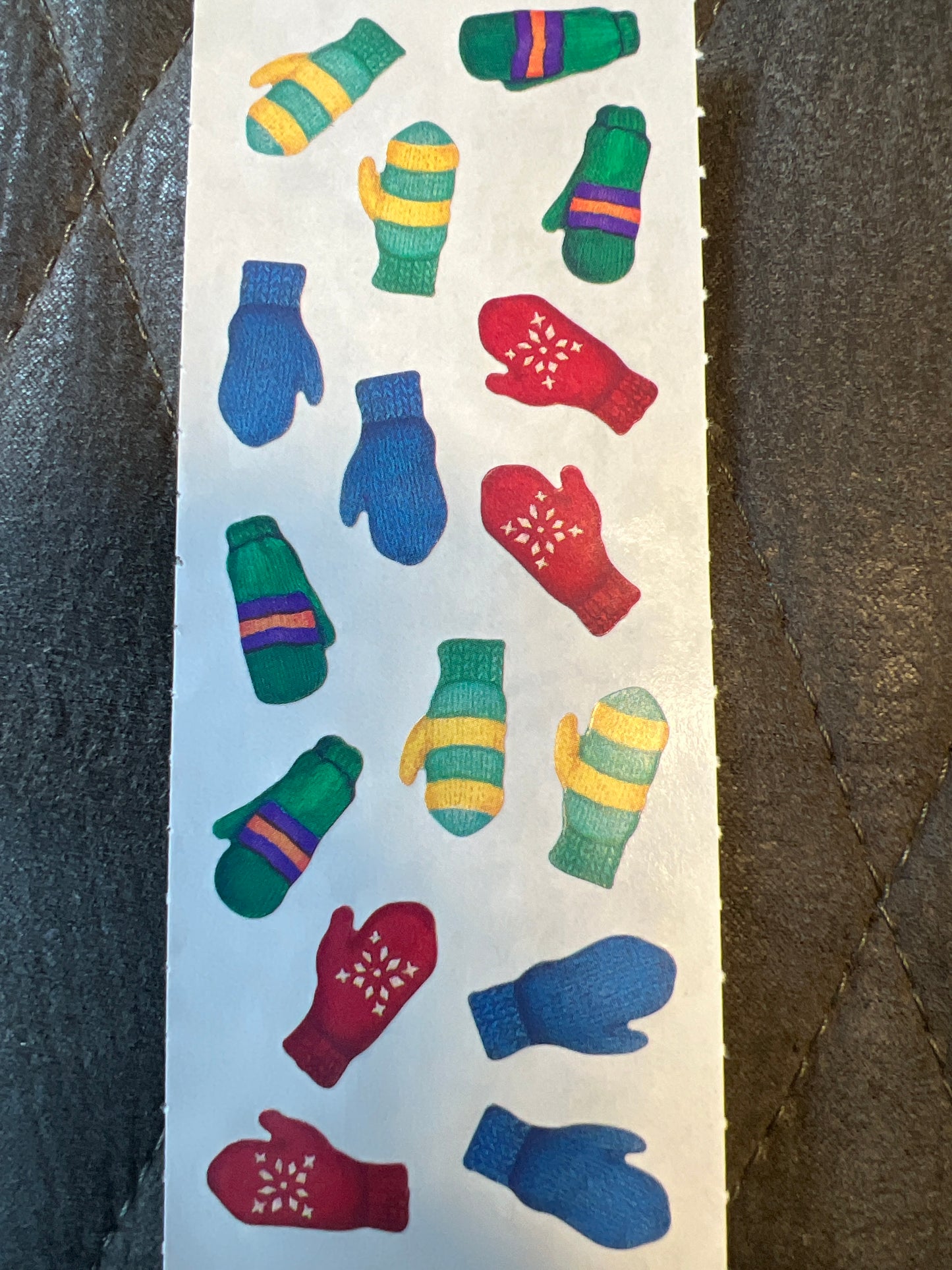 Creative Memories Stickers Sprinkle Winter Mittens new