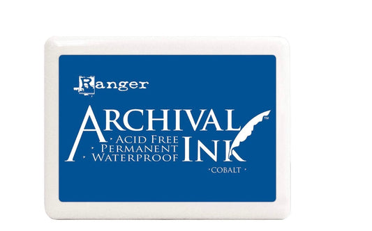 Archival Ink Pads Cobalt cardmaking