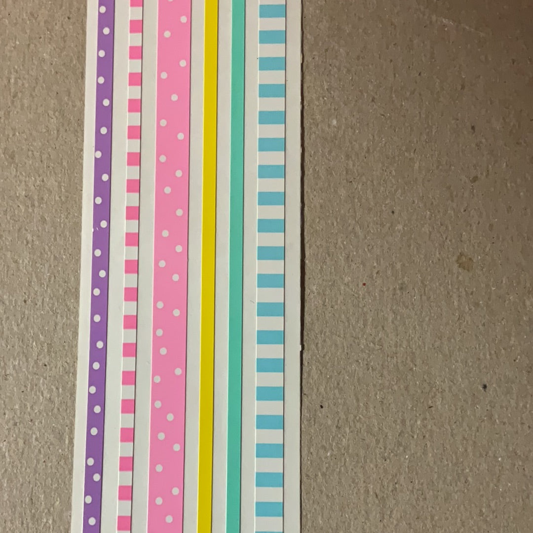 Mrs. Grossman’s Design Line Stickers Pastels