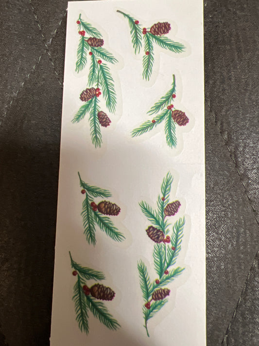 Creative Memories Stickers Variety Pine Branches new