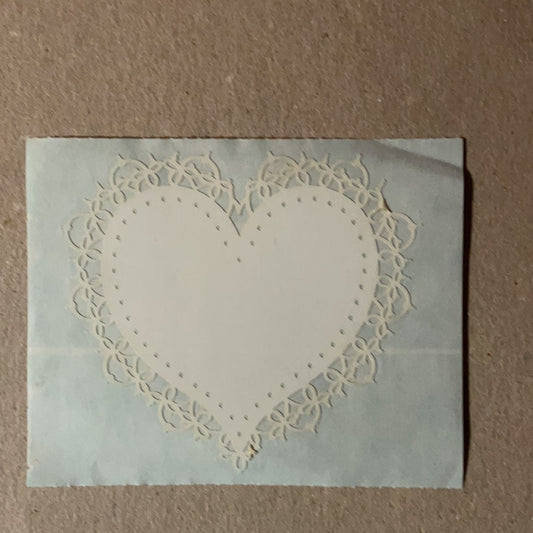Mrs. Grossman’s Large Stickers Lace Heart 1/2 Sheet Valentine’s