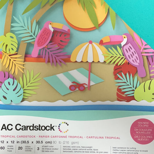 AC Cardstock Paper Tropical