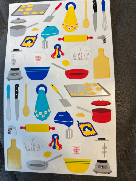 Mrs. Grossman’s Large Stickers Cooking Equipment New