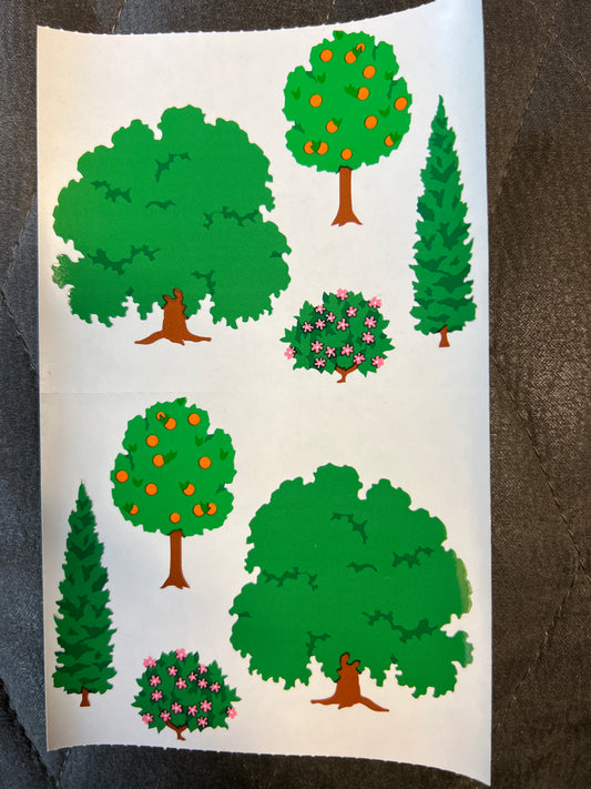 Mrs. Grossman’s Large Stickers Trees New