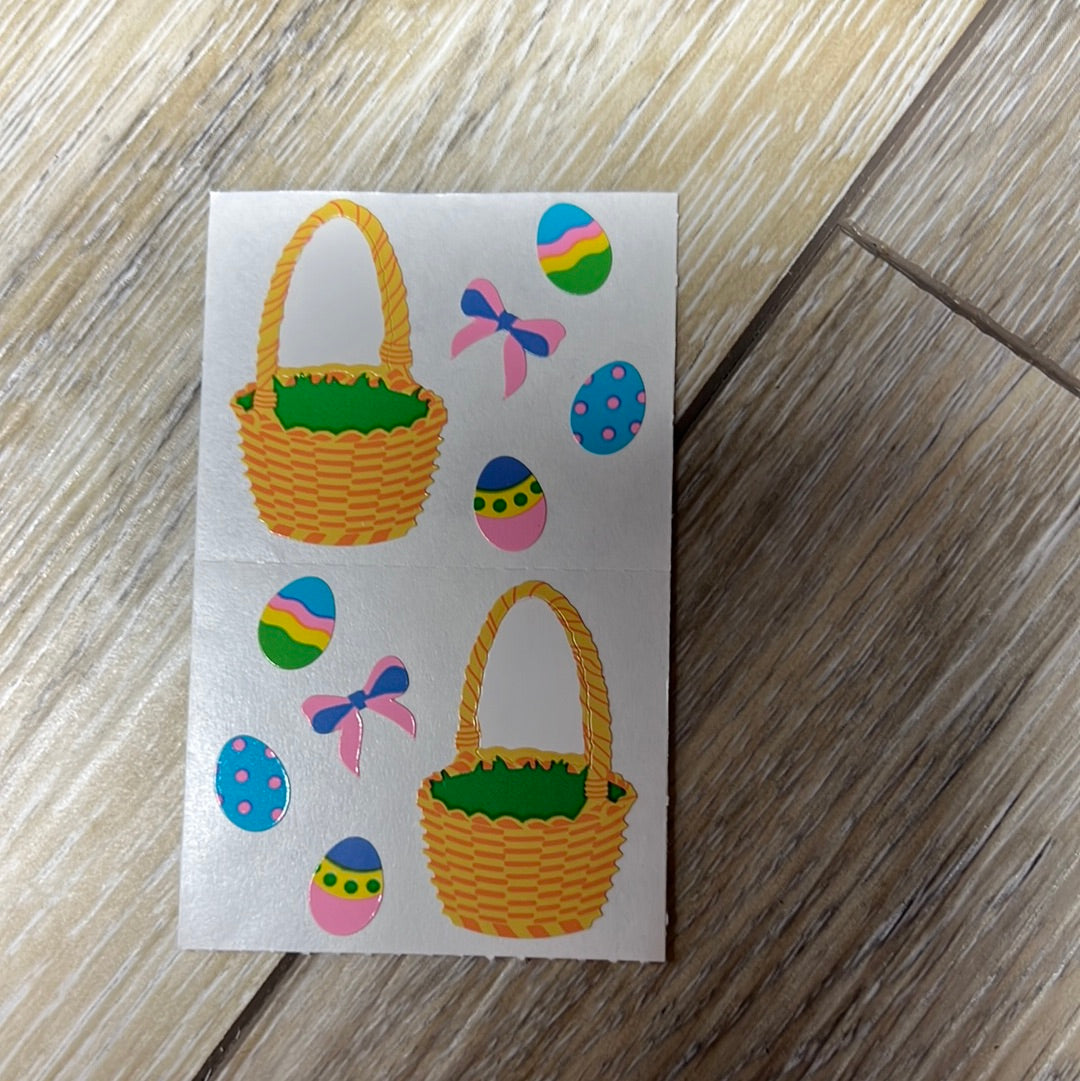 Mrs. Grossman’s Stickers Easter Baskets 1/2 Sheet