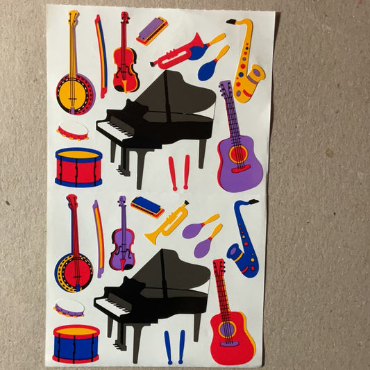 Mrs. Grossman’s Large Stickers Music