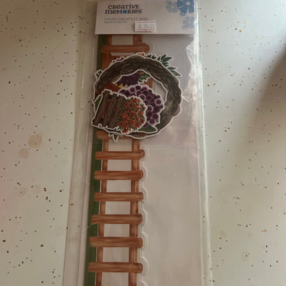 Creative Memories Croptoberfest Border & Title Embellishment New