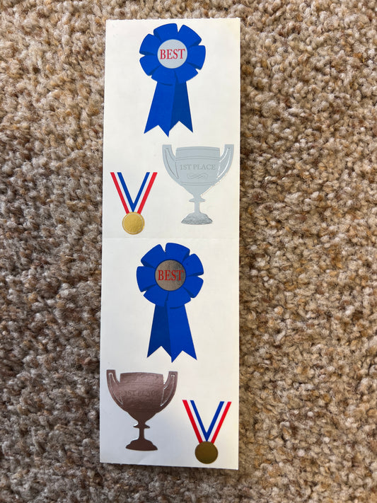 X Mrs. Grossman’s Stickers Awards New