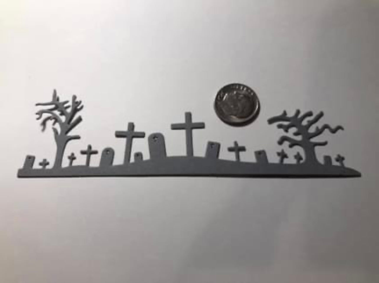 2 Graveyards Die Cuts Halloween