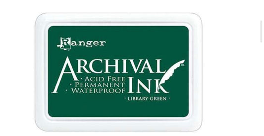 New! Archival Ink Pads Library Green cardmaking