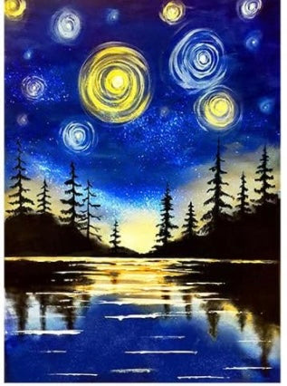 Diamond Painting Kits Starry Night F074