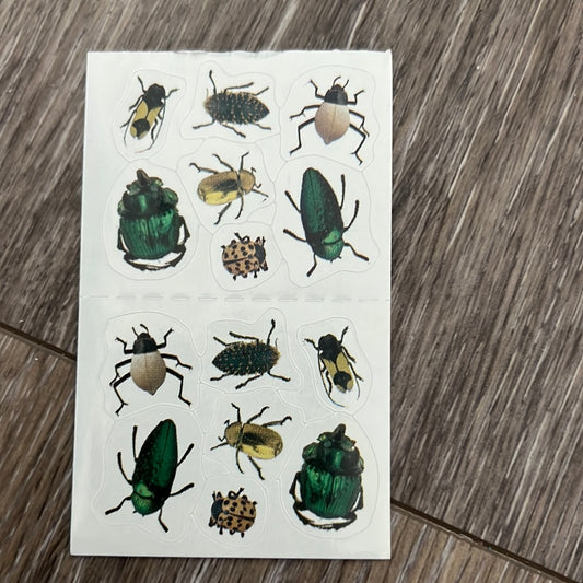 Mrs. Grossman’s Stickers Insects Photos of Bugs 1/2 Sheet