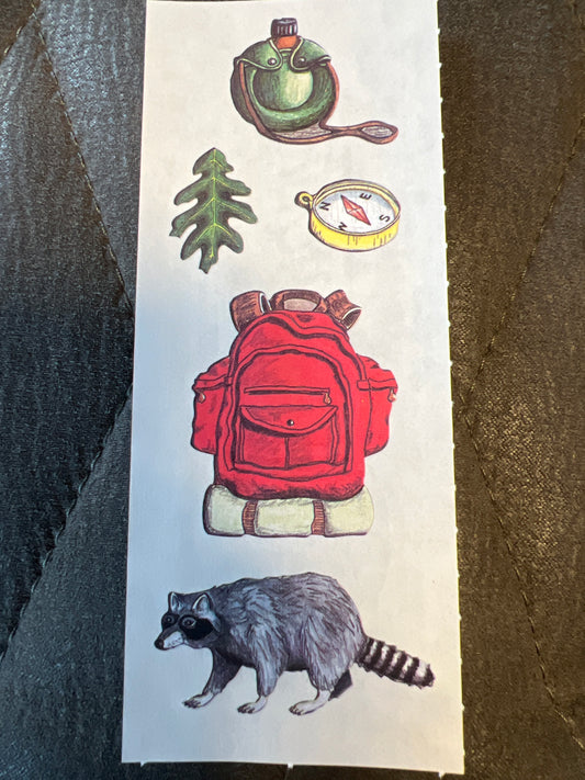 Creative Memories Stickers Wilderness Backpack new