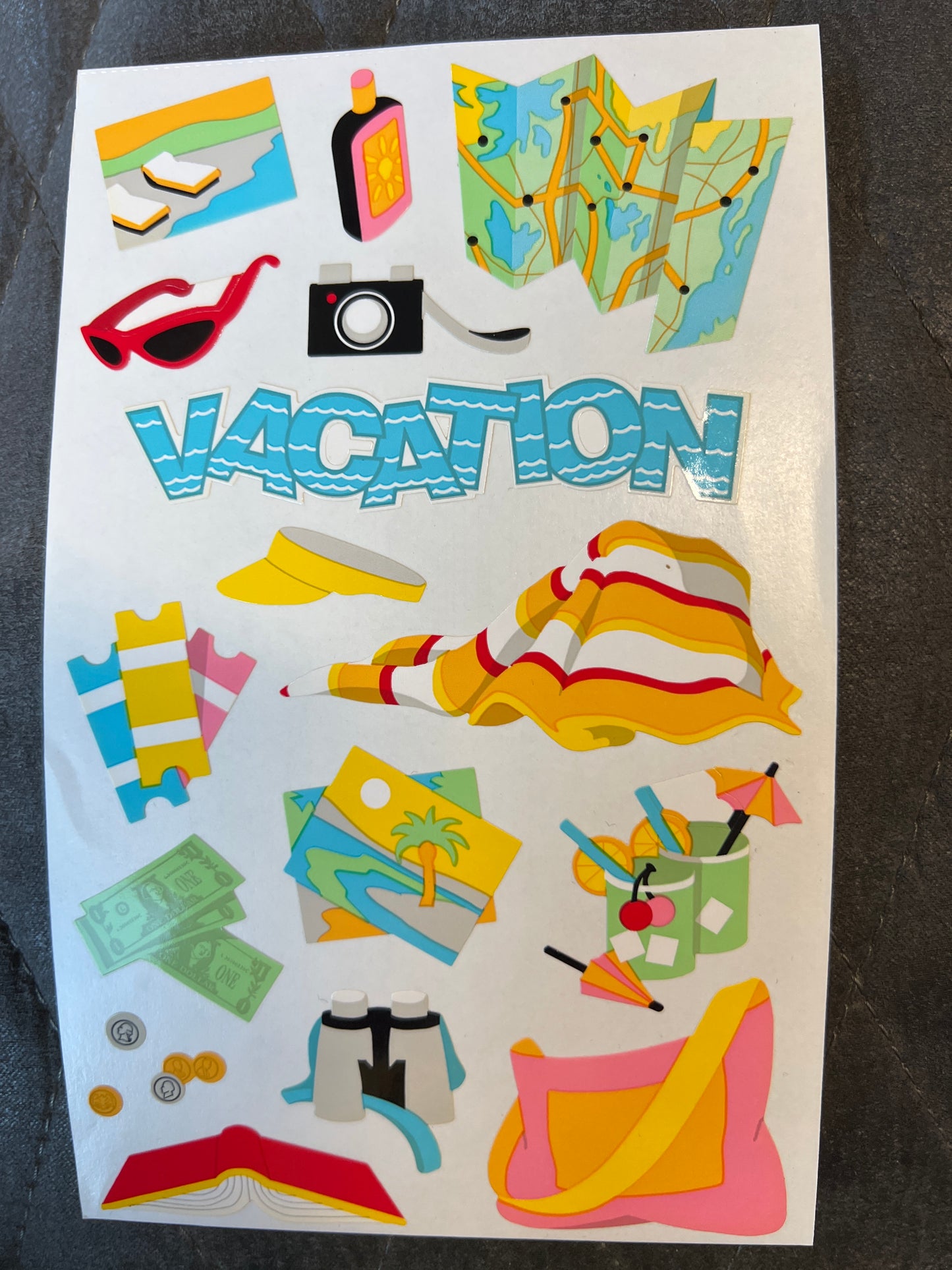 Mrs. Grossman’s Large Stickers Vacation New