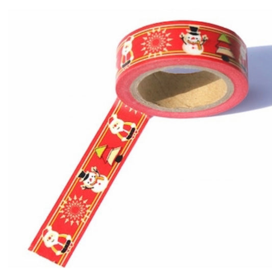 Santa Washi Tape Embellishments Christmas