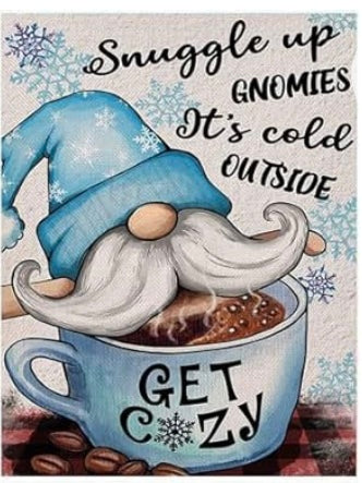 Diamond Painting Kits Winter Gnomes Mug