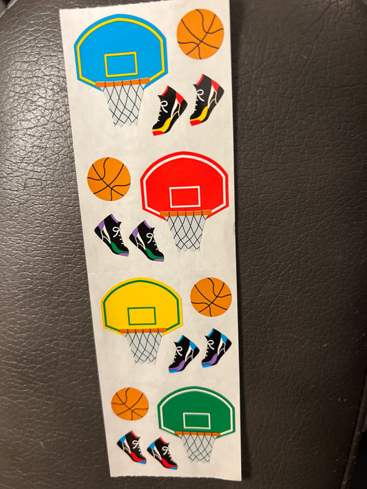 Mrs. Grossman’s Stickers Basketball New