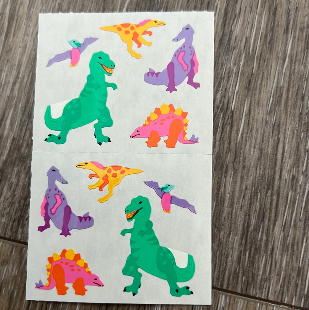 Mrs. Grossman’s Stickers Dinosaurs 1/2 Sheet