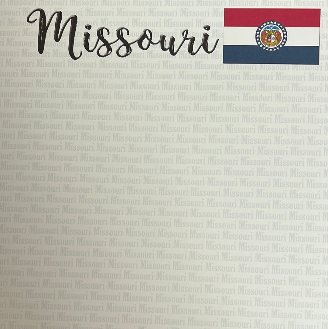 Cardstock Paper Missouri United States Sale!