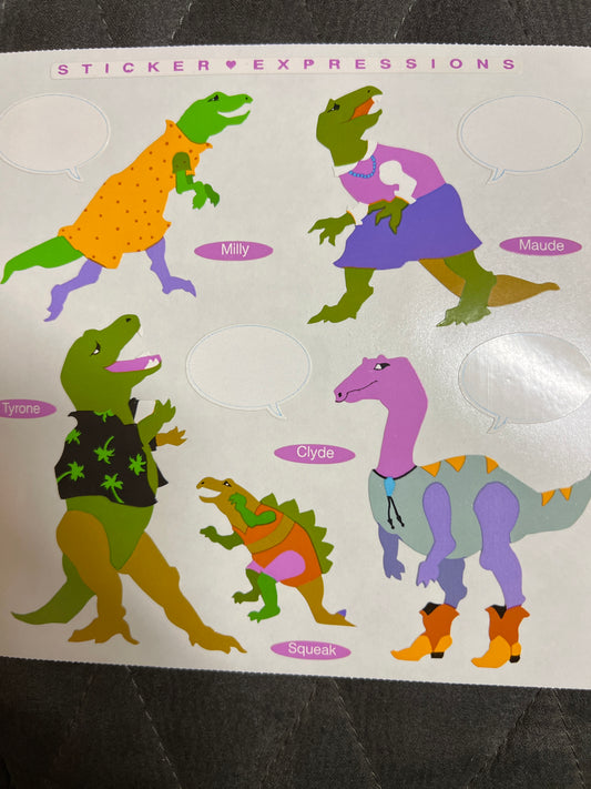 Mrs. Grossman’s Extravagant Stickers Dinosaurs New