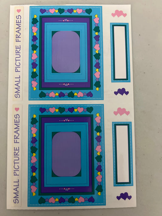 Mrs. Grossman’s Large Stickers Hearts Small Frame New