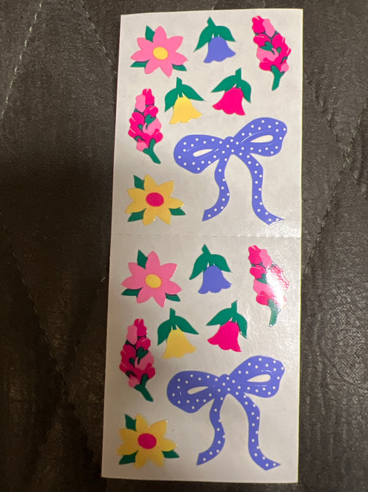 Creative Memories Stickers Introductory Flowers new