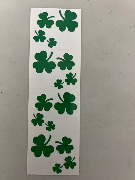 Mrs. Grossman’s Stickers Shamrocks St Patty’s New