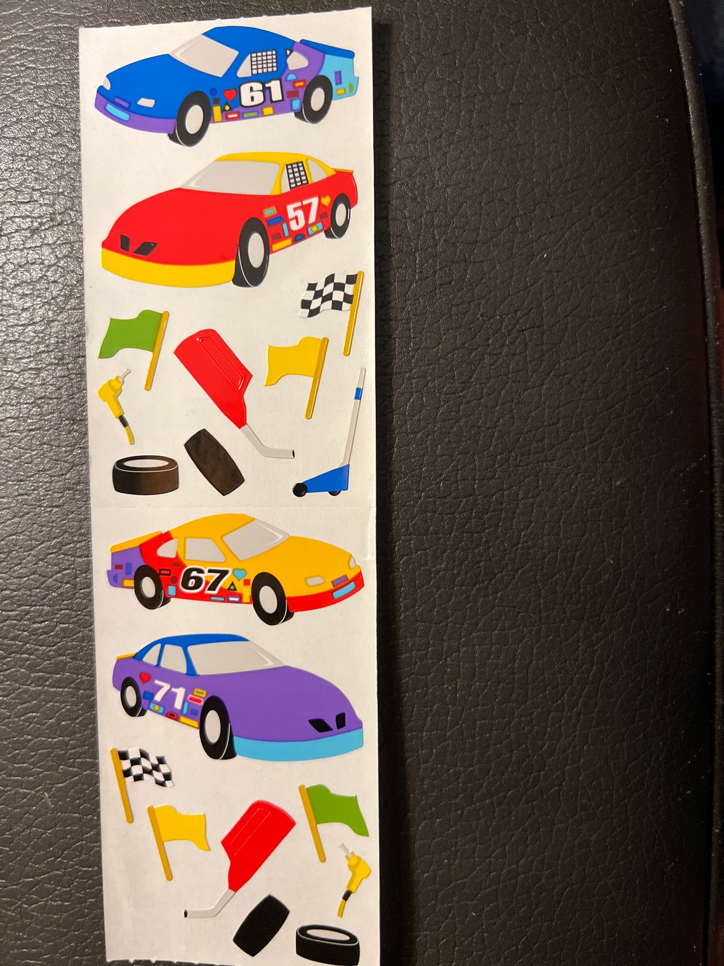 Mrs. Grossman’s Stickers Race Cars New