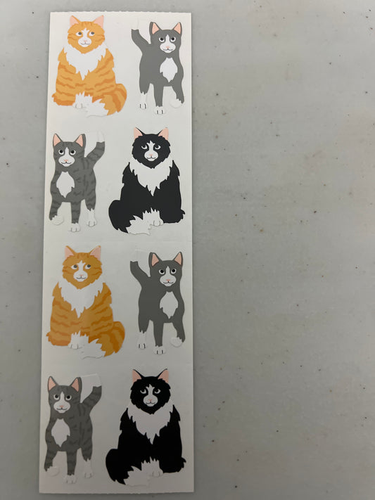 Mrs. Grossman’s Stickers Pets Cats New