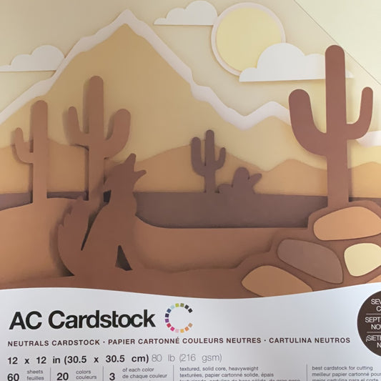 AC Cardstock Paper Neutrals