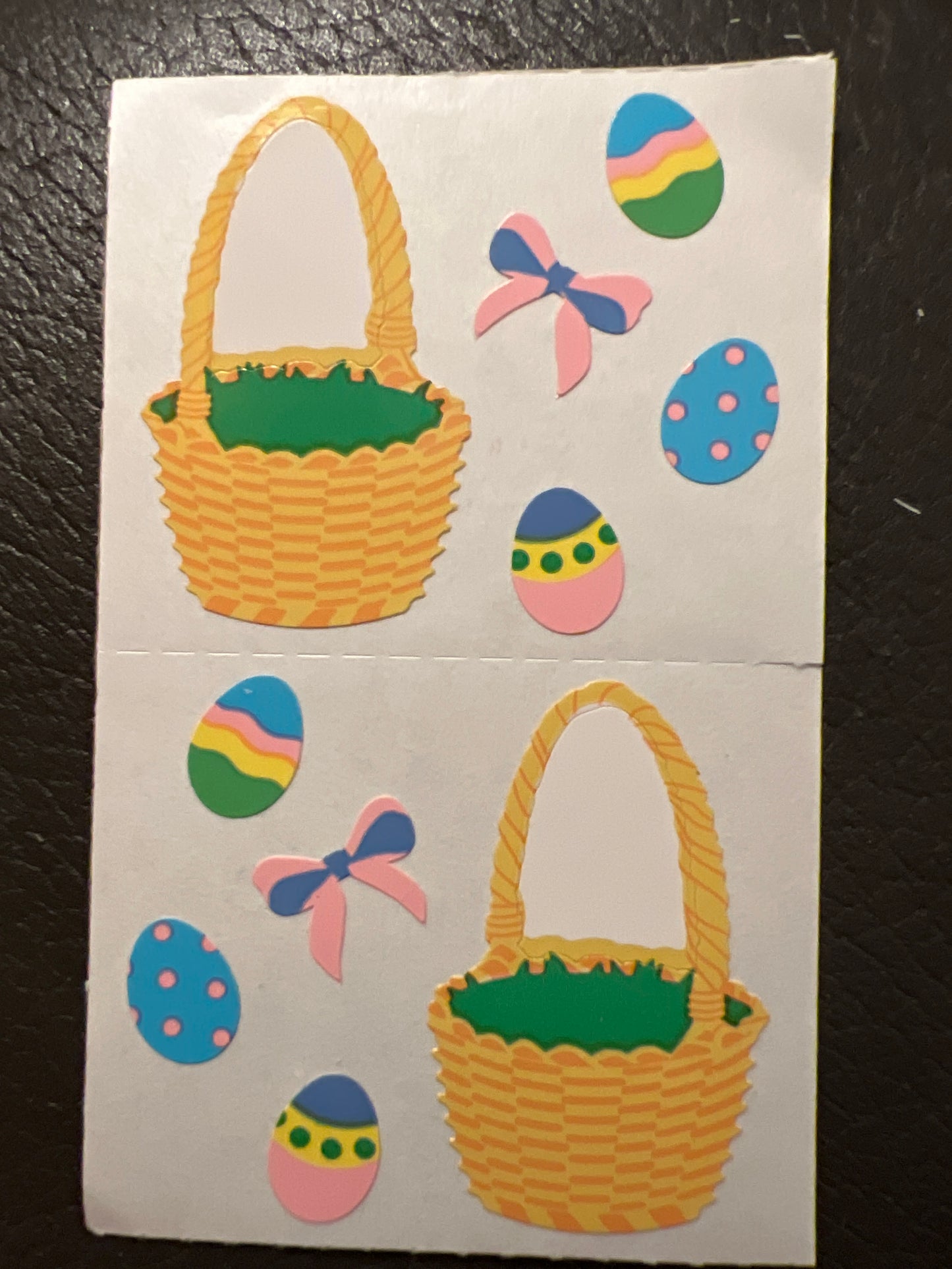 Mrs. Grossman’s Stickers Easter Basket & Eggs 1/2 Sheet