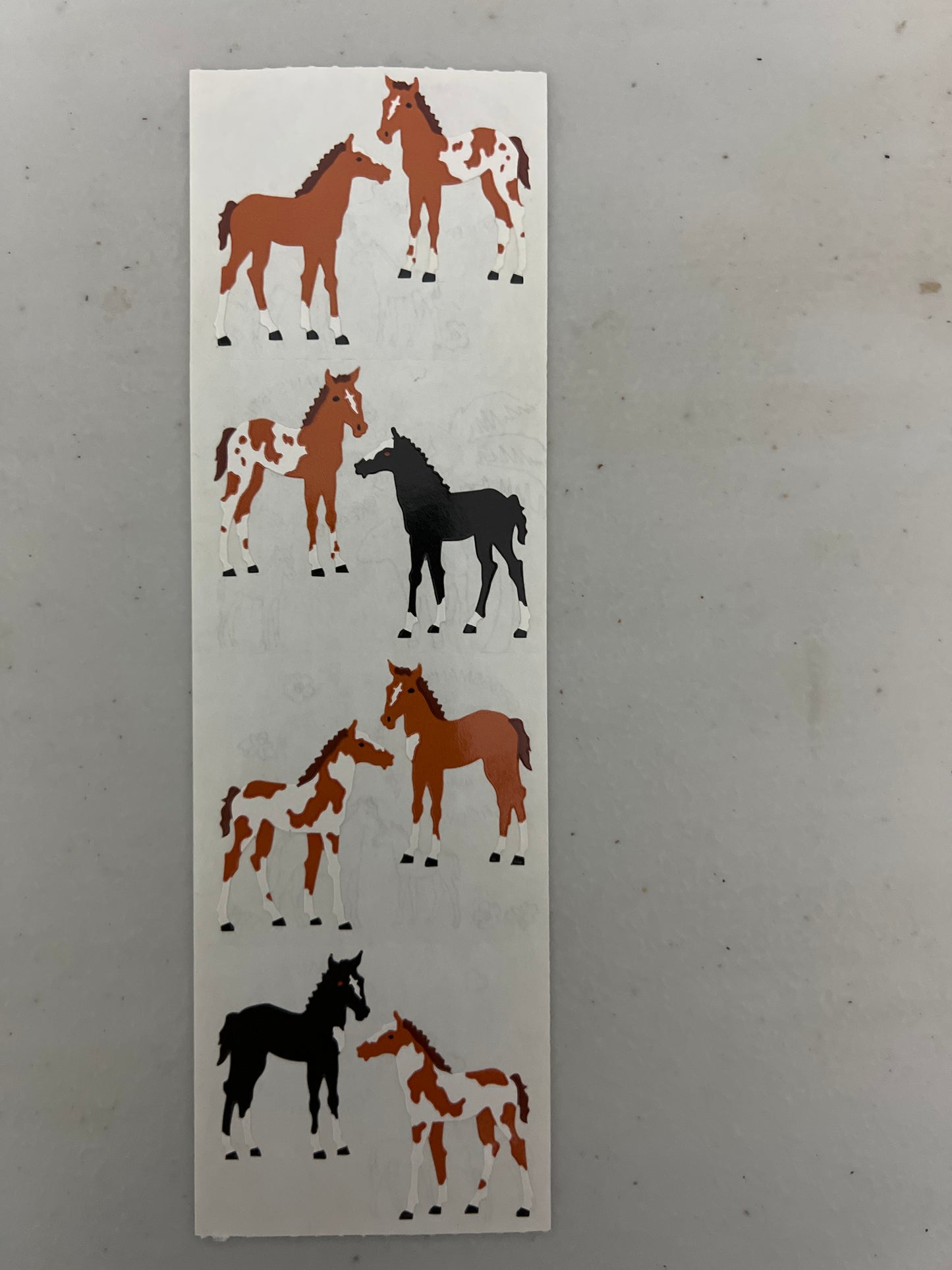 Mrs. Grossman’s Stickers Animals Small Horses New