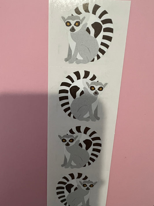 Mrs. Grossman’s Stickers Lively Lemurs New