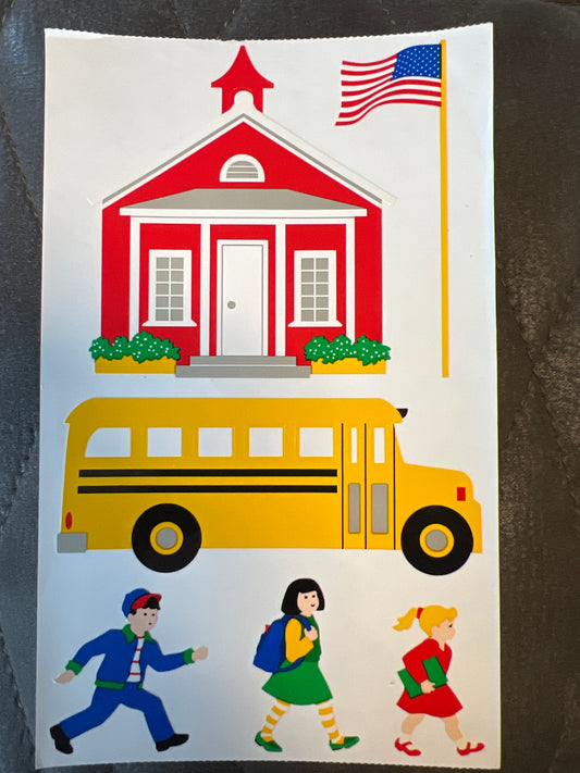 Mrs. Grossman’s Large Stickers School New