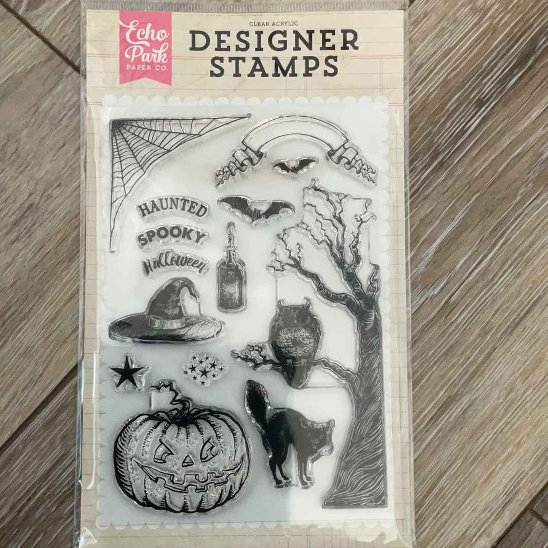 Haunted Night Stamps EPSTAMP115 Halloween