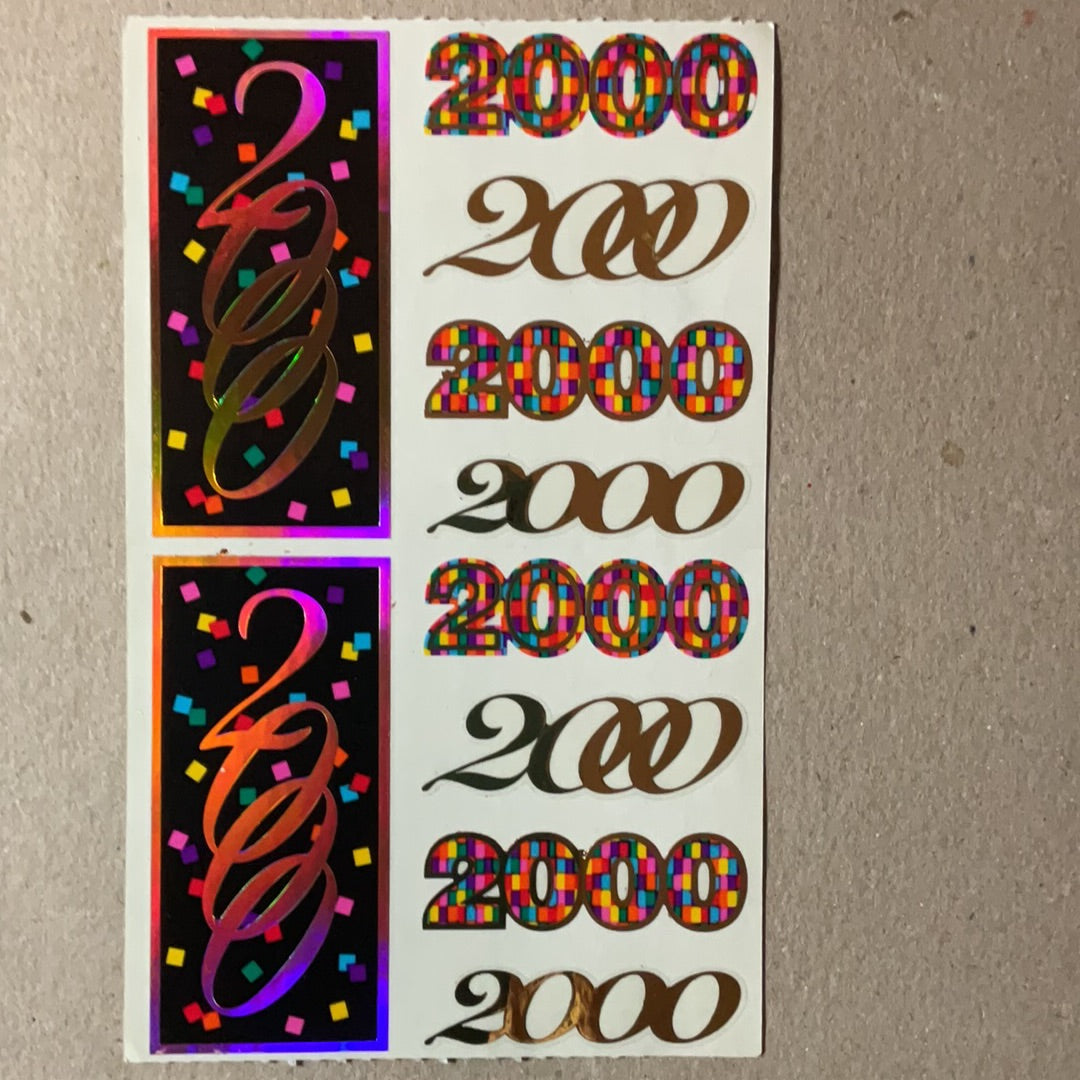 Mrs. Grossman’s Large Stickers 2000