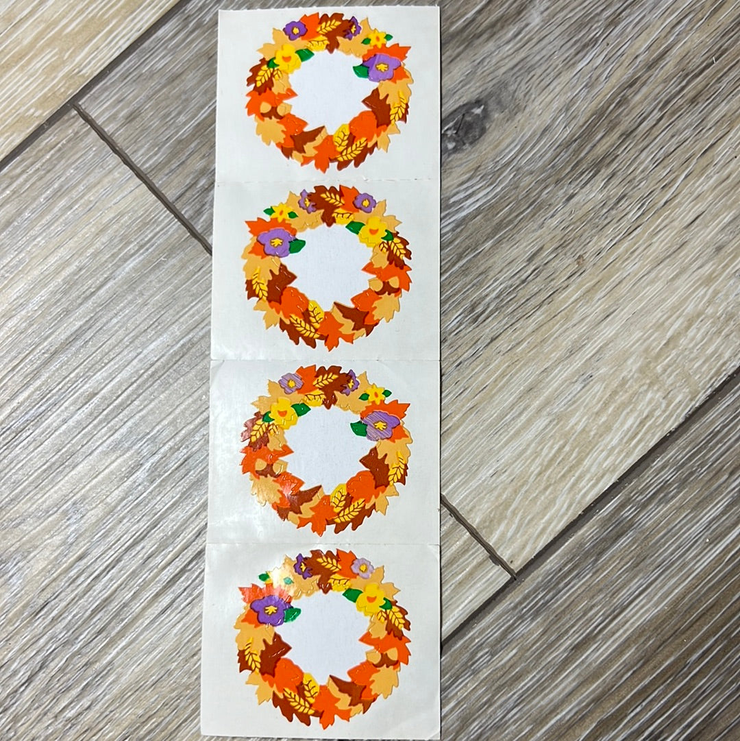 Mrs. Grossman’s Stickers Fall Wreath