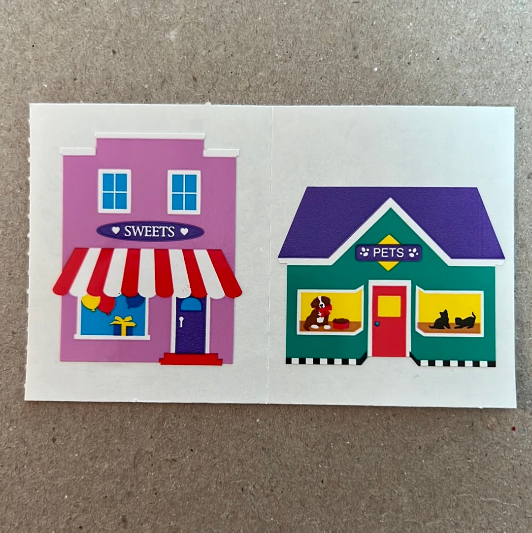 Mrs. Grossman’s Stickers Sweets/Pets Stores 1/2 Sheet
