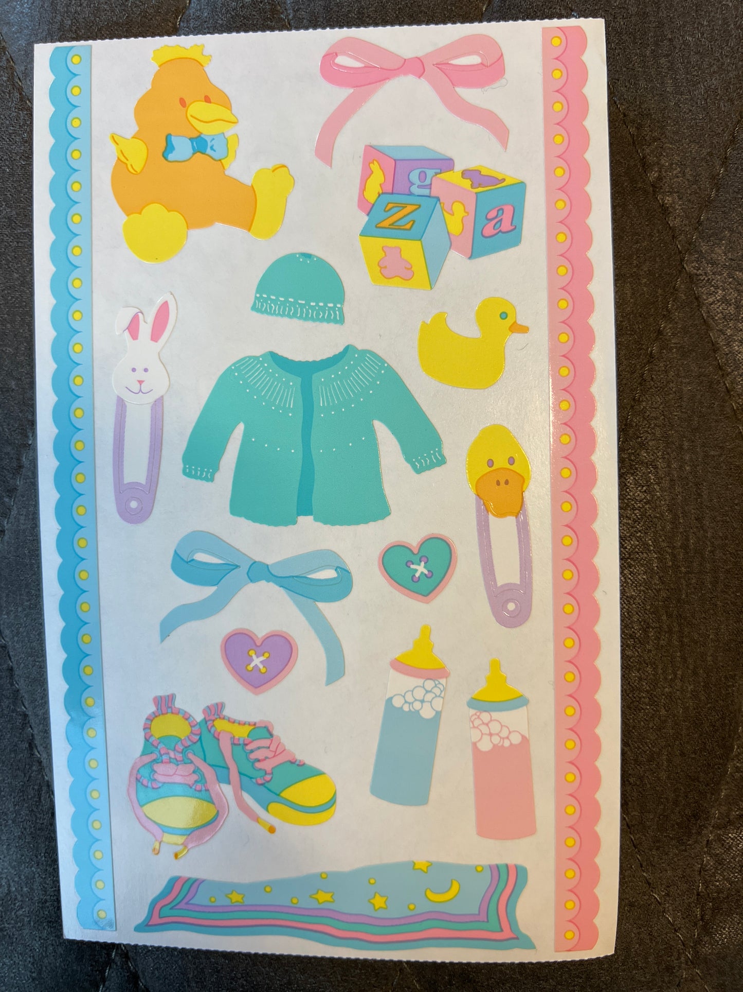 Mrs. Grossman’s Large Stickers Baby Baby’s Things New